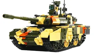 Build Your Own Lego Tank: Unboxing Sluban Models M38-B0756  russian main battle tank T-90M