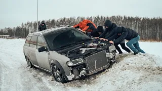 Взорванная AUDI AllRoad за 240К рублей. Я мечтал о ней.