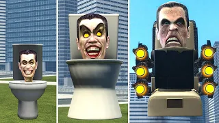 EVOLUTION OF UPGRADED G-MAN SKIBIDI TOILET In Garry's Mod!