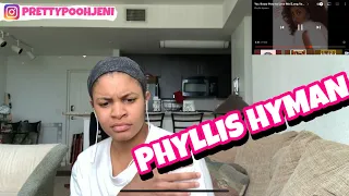 FIRST LISTEN TO PHYLLIS HYMAN YOU KNOW HOW TO LOVE ME REACTION ❤️