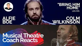 Musical Theatre Coach Reacts (BRING HIM HOME, Colm Wilkinson & Alfie Boe) Les Mis