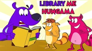 Library Me Hungama Ep 91 Pyaar Mohabbat Happy Lucky Indian Indian  Cartoon Show