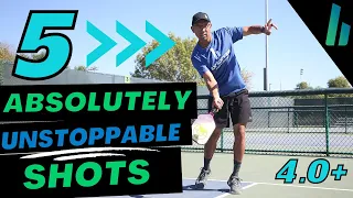 5 INCREDIBLE Shots To ADD To Your Game NOW | Briones Pickleball