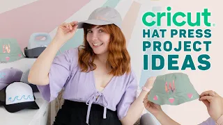 3 CRICUT HAT PRESS PROJECT IDEAS