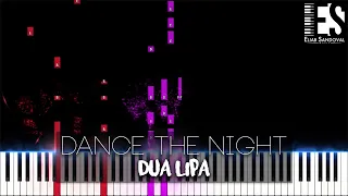 Dance the Night - Dua Lipa (Piano Tutorial) | Eliab Sandoval