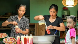 From the Watermelon garden to the market: The sweet taste of Watermelon and Corn milk jelly