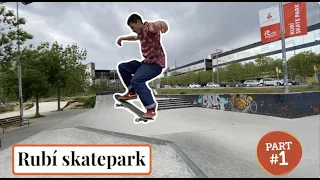 Rubí Skatepark Part (1/2) - Skateboarding session