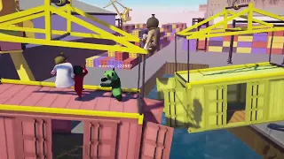 Gang Beasts Karma at the end