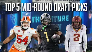 Top 5 Mid-Round Draft Picks | Javon Baker | Anthony Gould | Jeremiah Trotter Jr | TJ Tampa