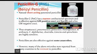 Penicillin-G (PnG)/ Benzyl Penicillin: Mechanism,  Uses and ADR