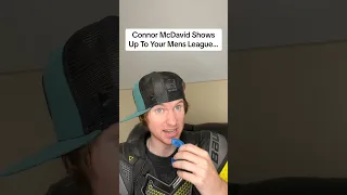 Connor Mcdavid shows up to Mens league…