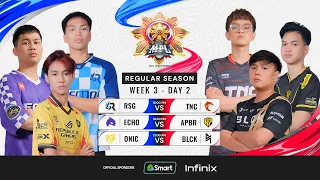 🔴LIVE | MPL PH S13 | FILIPINO-Week3 Day 2