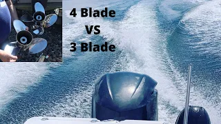3 blade vs 4 blade props/ whats the difference and why would I need one for my Ranger tug R27ob