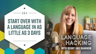 How to Restart a Language After a Long Break