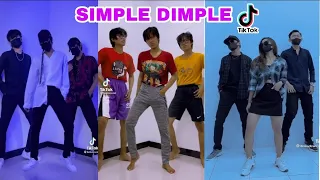 SIMPLE DIMPLE TIKTOK DANCE CHALLENGE TRENDING || SIMPLE DIMPLE TRANSFORMATION ||TIKTOK COMPILATION
