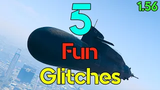 5 Fun Glitches in GTA Online - 1.56 #15