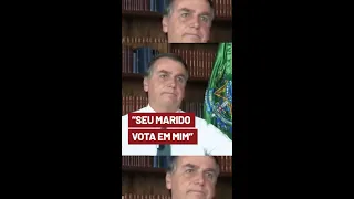 Bolsonaro faz novo ataque a jornalistas mulheres na Jovem Pan: "Seu marido vota em mim"