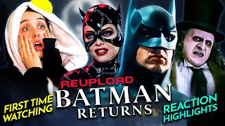 BATMAN RETURNS (1992) Movie Reaction w/Nicki FIRST TIME WATCHING [RE-UPLOAD]