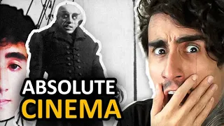 Felps e @meiaum2 Assistindo Nosferatu (1922) 🧛