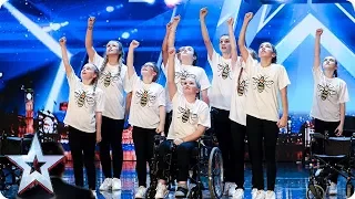 RISE have everyone in tears with their INCREDIBLE Manchester tribute | Auditions | BGT 2018