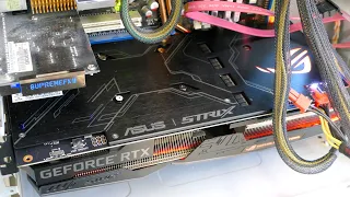 Залили ПИВОМ видеокарту ASUS RTX 2070, опохмеляем :)