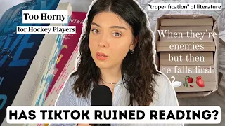 has booktok really ruined reading? smut, tropification & reading aesthetic