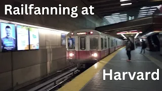 MBTA | Railfanning at Harvard