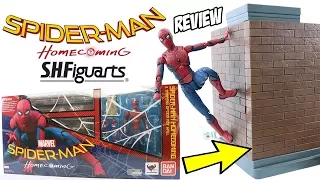 SH Figuarts Homem Aranha de volta ao Lar + Wall - Review SpiderMan Homecoming