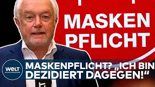 WOLFGANG KUBICKI: Corona? "Ich bin dezidiert gegen eine Maskenpflicht!" I WELT Interview