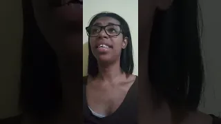 O medo não vai me parar -Sarah Beatriz  #cover #musica #shorts #viral #louvor