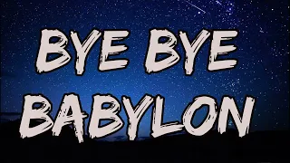Bye Bye Babylon LYRICS feat  Valley Boys  Elevation Worship LYRICS Rehoboth Lyrics