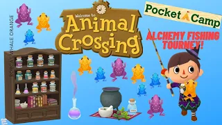 Alchemy Fishing Tourney In Animal Crossing Pocket Camp!🧪🧙🏻‍♀️