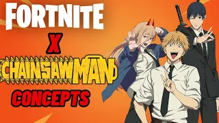 Fortnite X Chainsaw Man Concepts