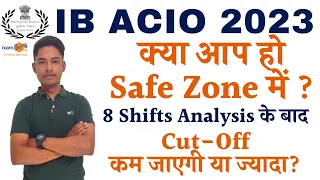 IB ACIO 2023 Exam Safe Score II By Vikram Sir