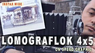 Lomography LomoGraflok 4x5 Instant Back - Speed Graphic