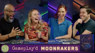 Moonrakers Titan: Nomad & Overload Expansions Playthrough | Gameplay'd with Becca, Ruel, Amy, Shea