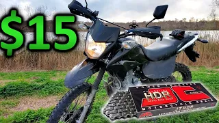 $15 motorcycle chain test