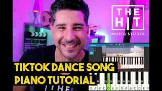 Tik Tok Dance Song - Piano Tutorial - Friendships by Pascal Letoublon