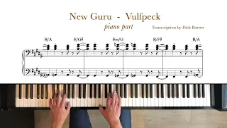 Vulfpeck - New Guru. Piano tutorial + sheet music.