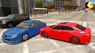 GTA 4 Car Crashes Compilation with real car mods Ep.19