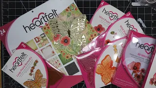 Heartfelt Creations Wild Poppy & Large Floral Butterfly Card Tutorial! So Pretty & Easy!