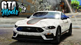 FUGA INSANA DA POLICIA COM O NOVO MUSTANG DO RENATO GARCIA! (IMPOSSÍVEL) - GTA 5 MODS