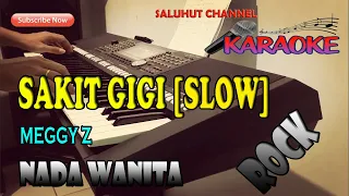 SAKIT GIGI [KARAOKE SLOW BEAT] MEGGY Z ll NADA WANITA E=DO