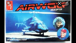 Airwolf 1/48 scale diorama build