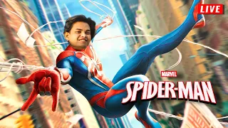 I'M THE SPIDERMAN | PLAYING MARVEL'S SPIDERMAN REMASTERED (DAY #1) (ritik is live)