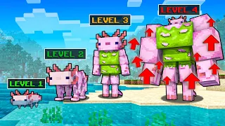 DAS LEBEN EINES MINECRAFT AXOLOTL!