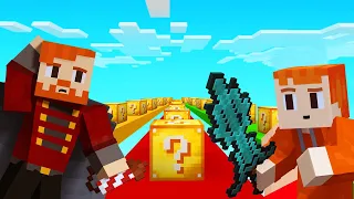 Sertaç Abi VS Vefa Kardeş - minecraft lucky block