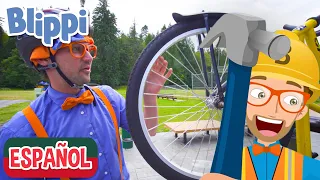 Blippi aprende y explore una ciudad en Bicicleta  | Aprende con Blippi