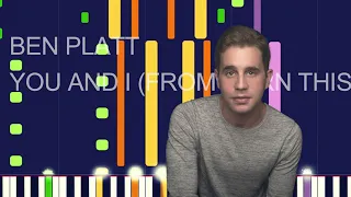 Ben Platt - YOU AND I (FROM BORN THIS WAY REIMAGINED) (PRO MIDI FILE REMAKE) - "in the style of"