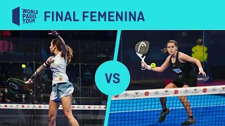 Final femenina Triay/Sainz Vs Salazar/Sánchez Estrella Damm Menorca Master Final